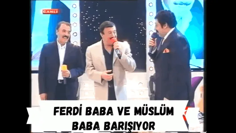 Ferdi Tayfur’un vefatından sonra Müslüm Gürses’le barıştığı görüntüler tekrar gündem oldu!