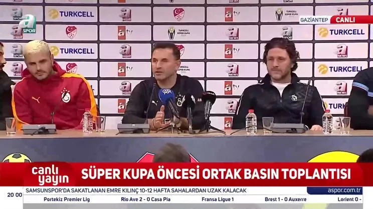 Okan Buruk ve Fatih Tekke'den açıklamalar!