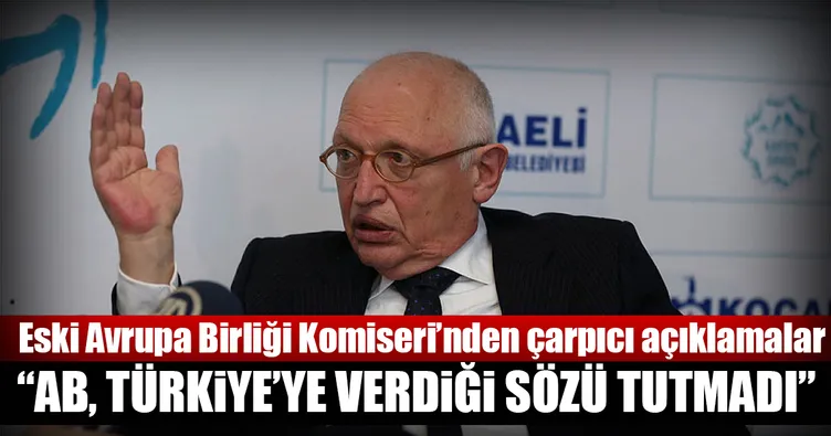 AB vize serbestisi sözünü tutmadı