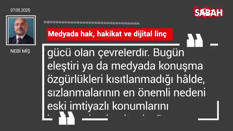 Nebi Miş | Medyada hak, hakikat ve dijital linç