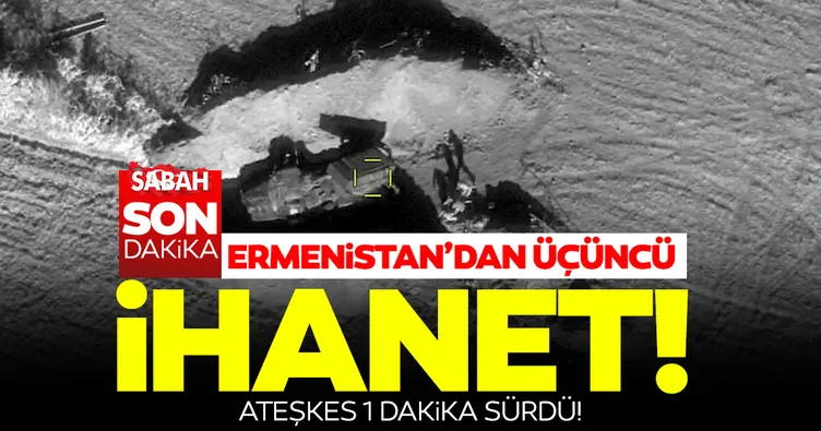 Sıcak bölgeden son dakika haberi: Azerbaycan Ermenistan arasında insani ateşkes başlar başlamaz ihlal edildi!