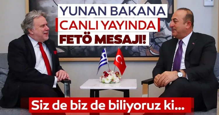 Son dakika: Dışişleri Bakanı Mevlüt Çavuşoğlu’ndan Yunanistan’a kritik FETÖ mesajI!