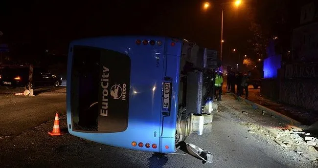 4 cocuk caldiklari midibusle kaza