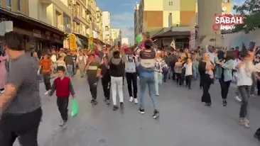 Kilis’te Gazze’ye destek yürüyüşü