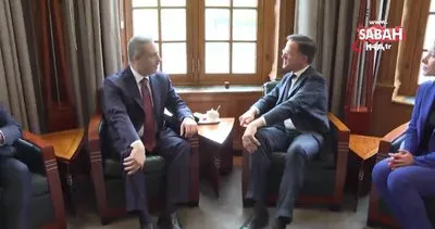 Bakan Fidan, Hollanda Başbakanı Rutte ile görüştü | Video