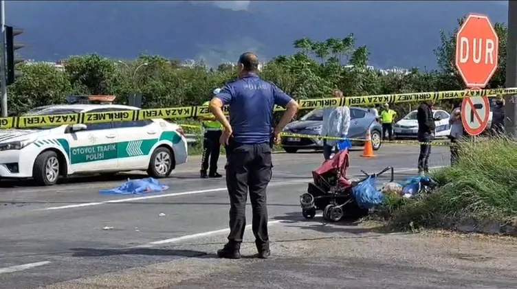 Hatay’da feci kaza: 5 yaşındaki Melek ve annesine TIR çarptı!