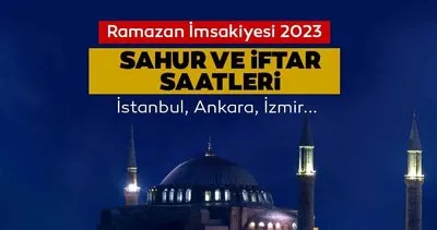 İstanbul İmsakiye 2023 ile sahur vakti saat kaçta? İstanbul sahur vakti ne zaman, iftar saati, imsak vakitleri Hoş geldin Ya Şehr-i Ramazan