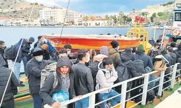 Çeşme’de 200 kaçak göçmen yakalandı
