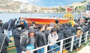 Çeşme’de 200 kaçak göçmen yakalandı