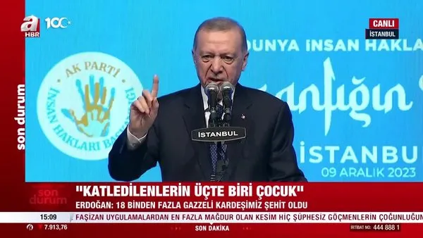 Cumhurbaşkanı Erdoğan: Adil bir dünya mümkün ama ABD ile değil…
