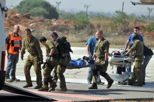 Yaralılar İsrail’e getirildi