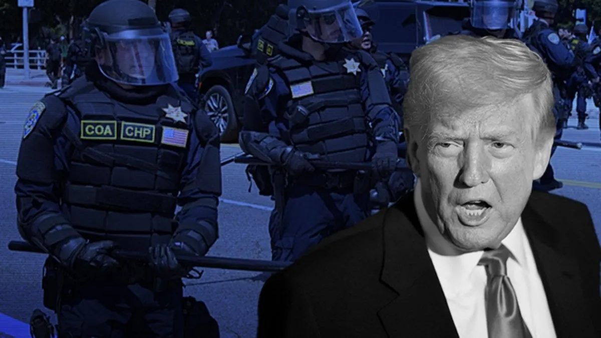 SON DAKİKA | ABD'de iç savaşın ayak sesleri mi? Los Angeles'taki olaylar durulmuyor! Trump'tan ordu sevkiyatı açıklaması