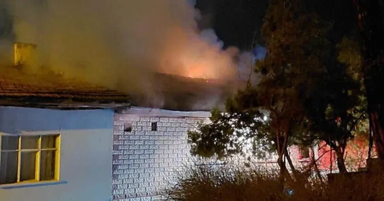 Çankırı’da iki katlı evde yangın: 2 ölü