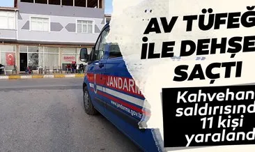 Son dakika: Edirne’de kahvehaneye silahlı saldırı: 11 yaralı