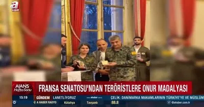 Fransız Senatosu’ndan PKK’ya onur madalyası | Video