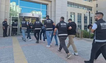 Suç örgütü soruşturmasına 5 tutuklama #ankara