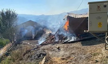 Kastamonu’da köy yangını: 10 ev ve 3 ahır kullanılamaz hale geldi