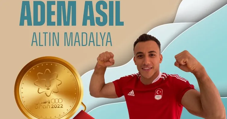 Milli cimnastikçi Adem Asil’den altın madalya