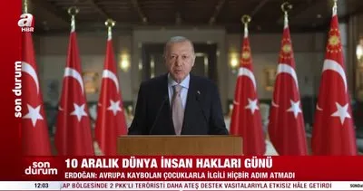 Başkan Erdoğan’dan 10 Aralık Dünya İnsan Hakları Günü mesajı | Video