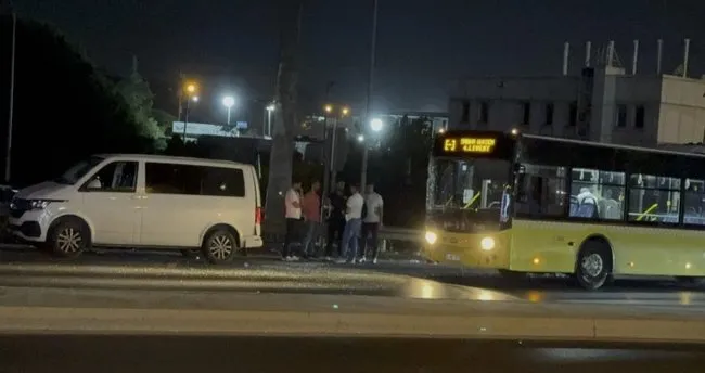 İETT otobüsü Pendik’te kaza yaptı