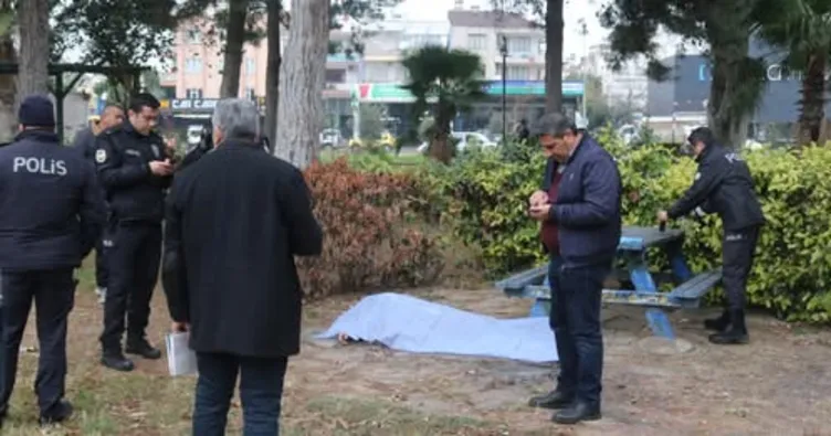Antalya’da parkta ölü bulundu