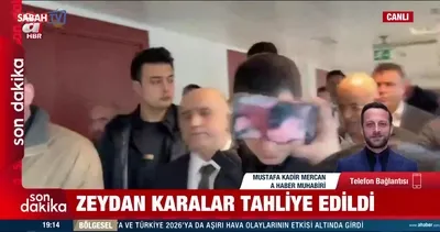 Zeydan Karalar’a tahliye kararı