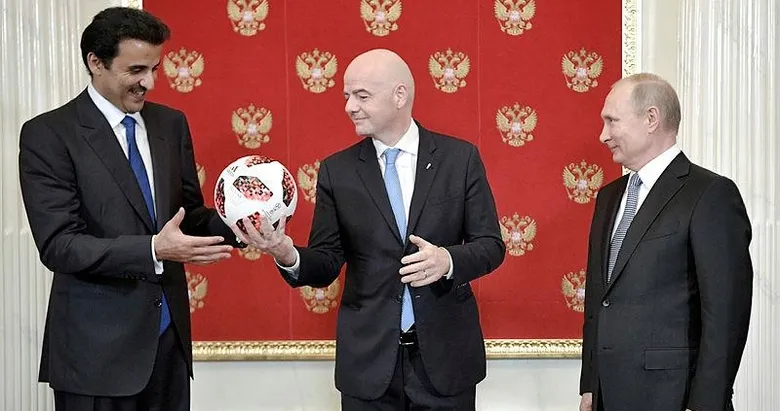 2022 için top Katar’da