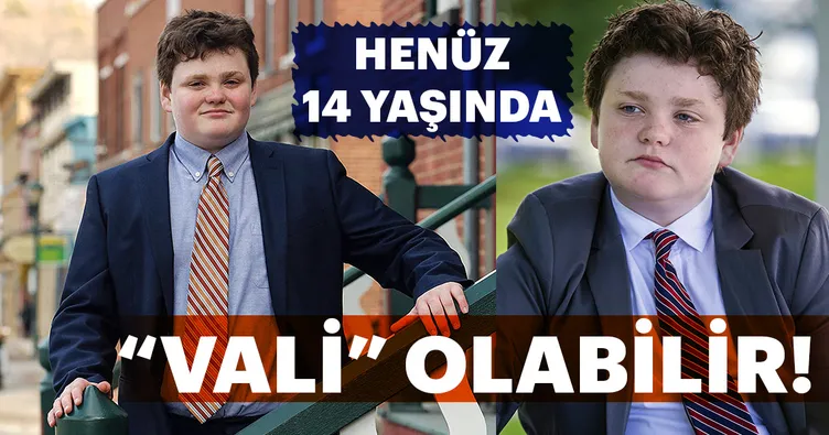 Henüz 14 yaşında vali olabilir