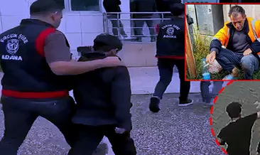 Adana’da insanlık dışı saldırı! Görüntüler ortaya çıktı: Kimsesiz adamı darbeden 3 çocuğun işte cezası...