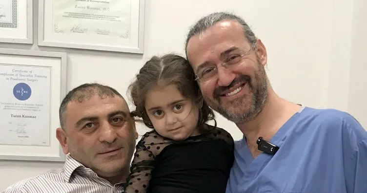 Babasının karaciğeri 5 yaşındaki Ebrar’a can oldu
