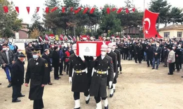 Şehitler uğurlandı
