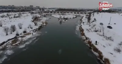 Sivas’ta Eskimo usulü balık avı | Video