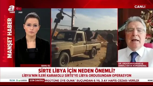 Son dakika: Libya'da darbeci Hafter'e karşı Sirte Operasyonu başladı mı? | Video