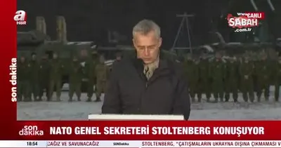 Son dakika: NATO Genel Sekreteri Stoltenberg’den önemli açıklamalar | Video
