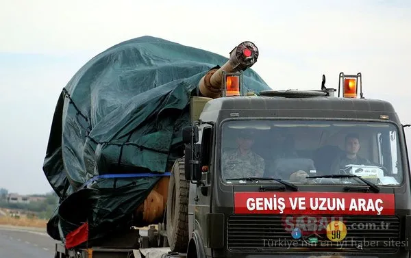 Son dakika: Hatay sınırına askeri sevkiyat sürüyor