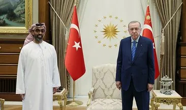 Başkan Erdoğan, BAE Ulusal Güvenlik Danışmanı Al Nahyan’ı kabul etti