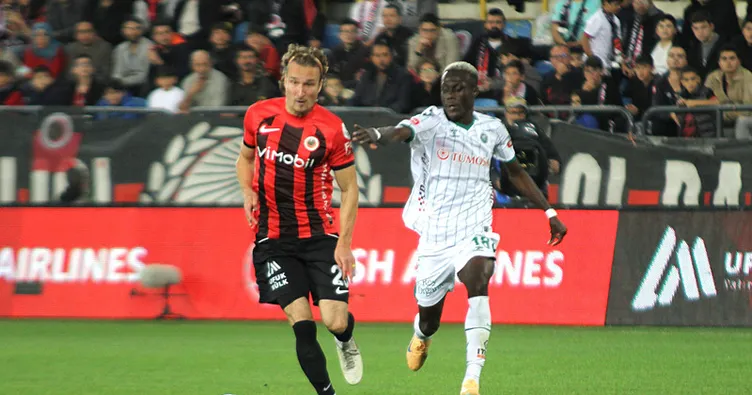 Konyaspor Gençlerbirliği deplasmanında güldü