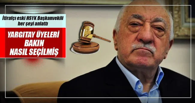 Yargıtay üyeleri projektörden seçilmiş