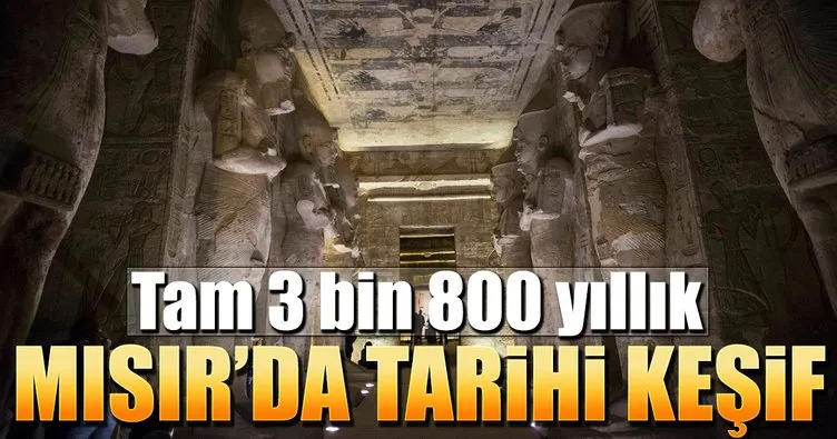 Mısır’da 3 bin yıllık 8 firavun mezarı bulundu