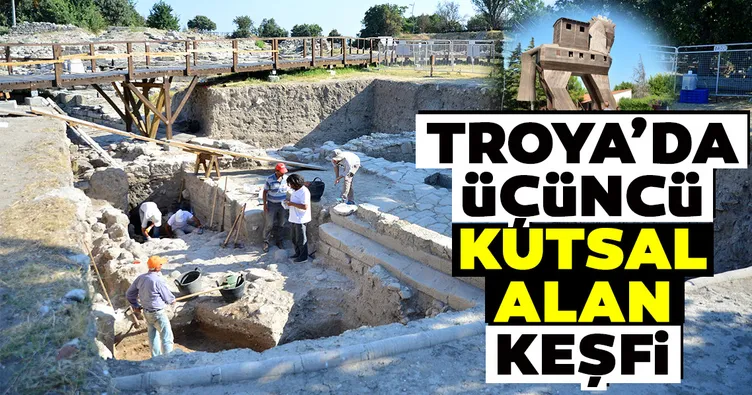 Troya’da üçüncü kutsal alan keşfi