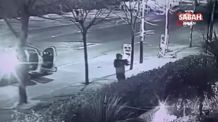 Aynı lüks siteye 4 gün arayla ikinci silahlı saldırı kamerada | Video