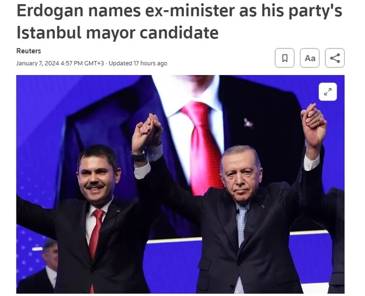 Murat Kurum’un İBB adaylığı dünya basınında! Son dakika koduyla duyurdular: Muhalefeti zor günler bekliyor!