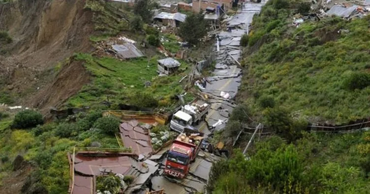 Bolivya’da toprak kayması: 8 ölü