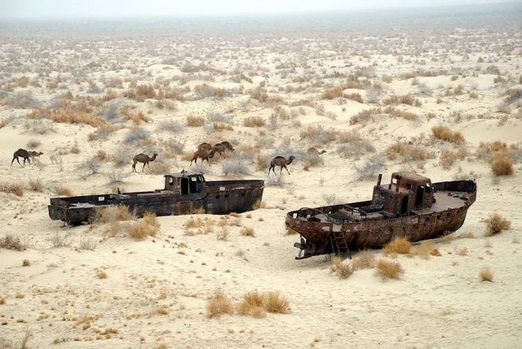 Aral Gölü’nde çevre felaketi