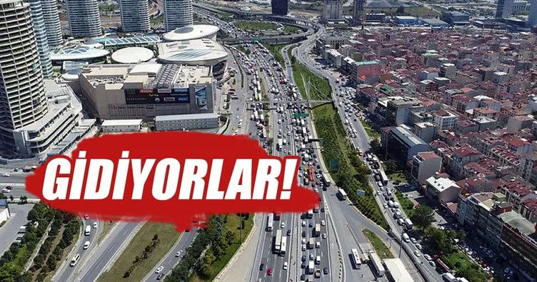 İstanbul’da bayram trafiği!