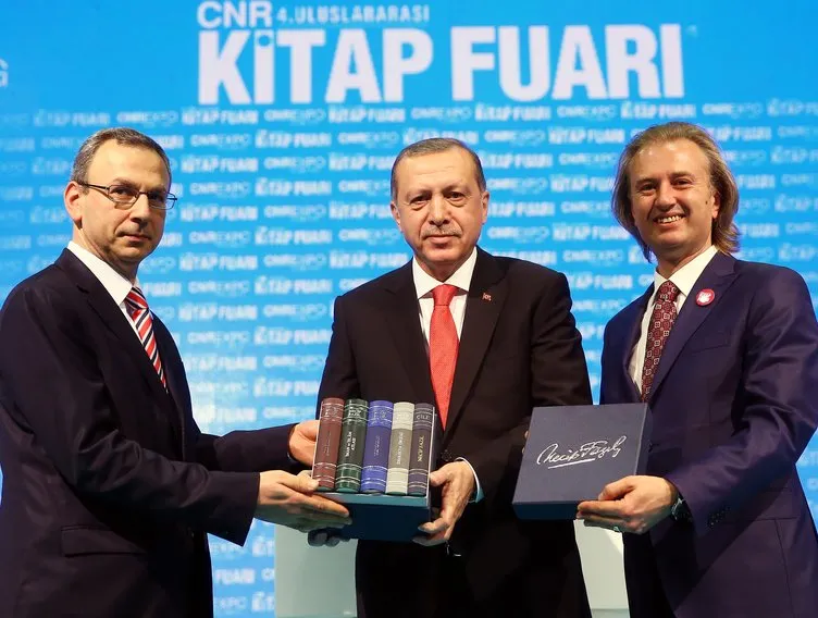 Cumhurbaşkanı Erdoğan 4. CNR İstanbul Uluslararası Kitap Fuarı’na katıldı