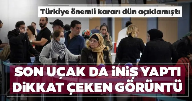 Son Dakika Iran Karari Dun Aciklanmisti Son Ucak Istanbul A Inis Yapti Son Dakika Haberler
