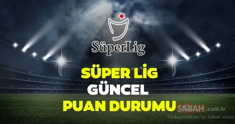 Süper Lig Puan Durumu - 3 Mayıs 2021 TFF Süper Lig Puan cetveli nasıl? 38. Hafta maç sonuçları ve 39. Hafta fikstürü