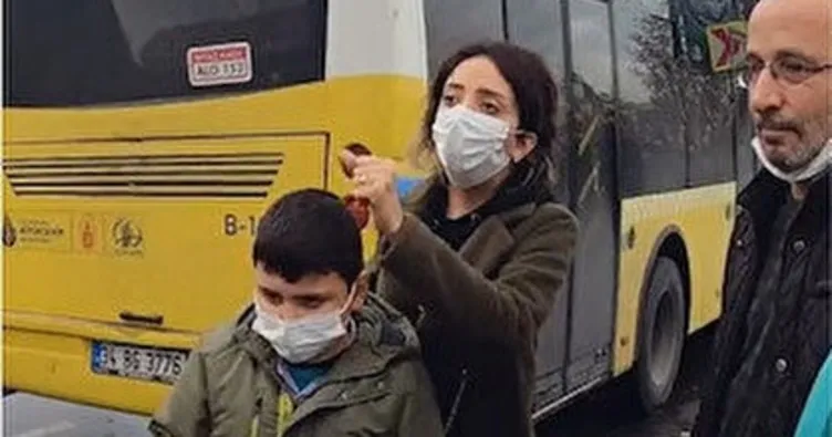 Otobüs yolda kaldı!