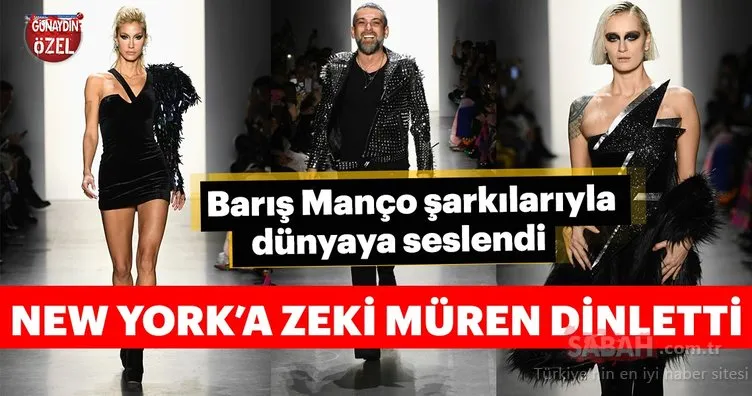 Hakan Akkaya Barış Manço ve Zeki Müren şarkılarıyla dünyaya seslendi!